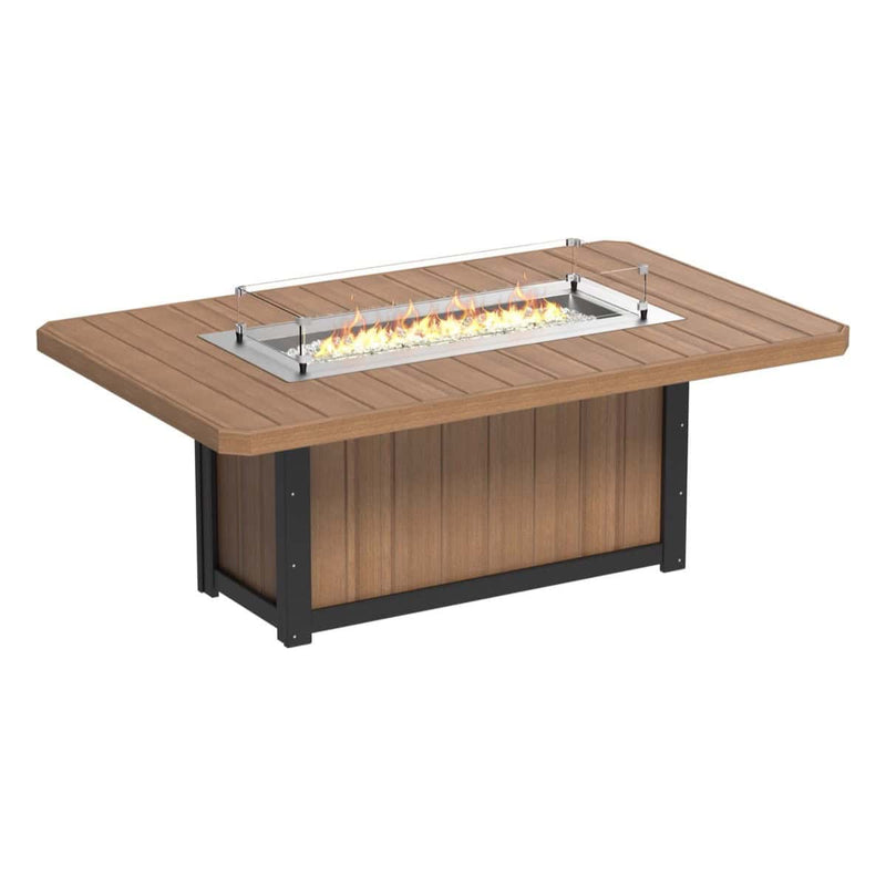 LuxCraft - Lumin Fire Table 79" Rectangular
