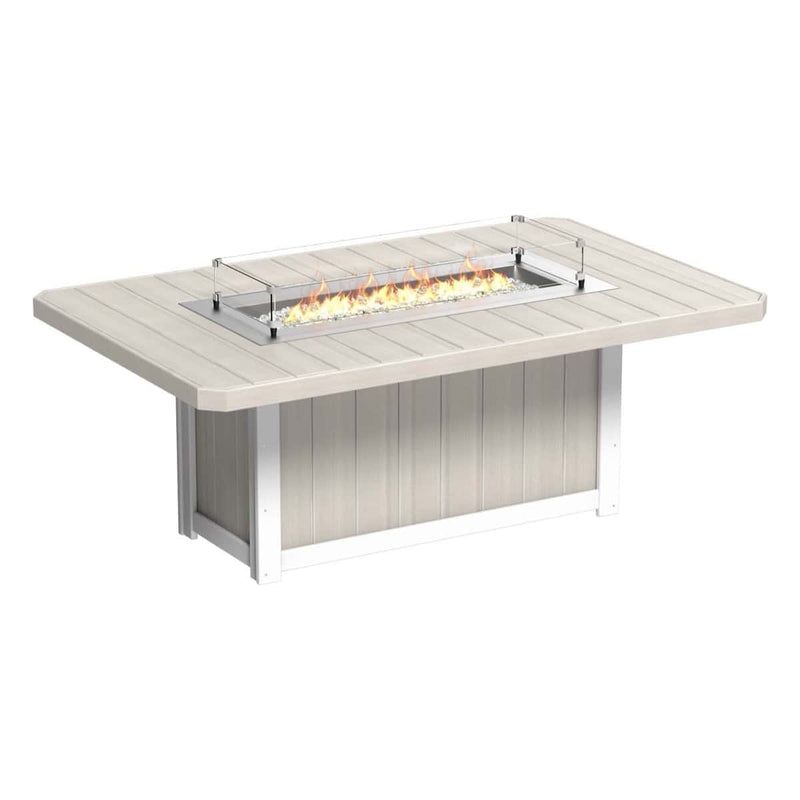 LuxCraft - Lumin Fire Table 79" Rectangular