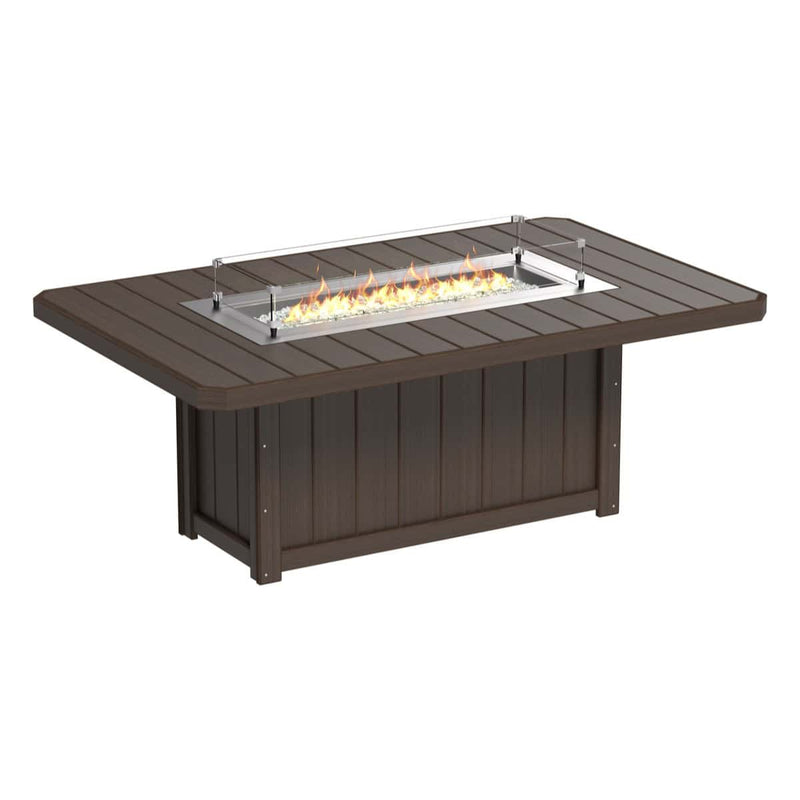 LuxCraft - Lumin Fire Table 79" Rectangular