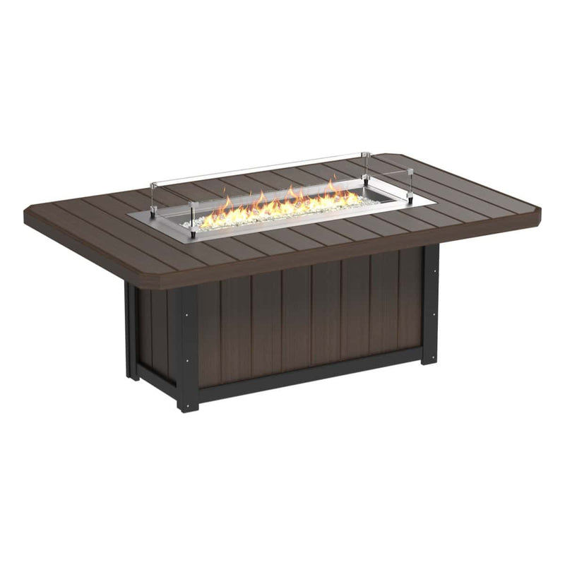 LuxCraft - Lumin Fire Table 79" Rectangular