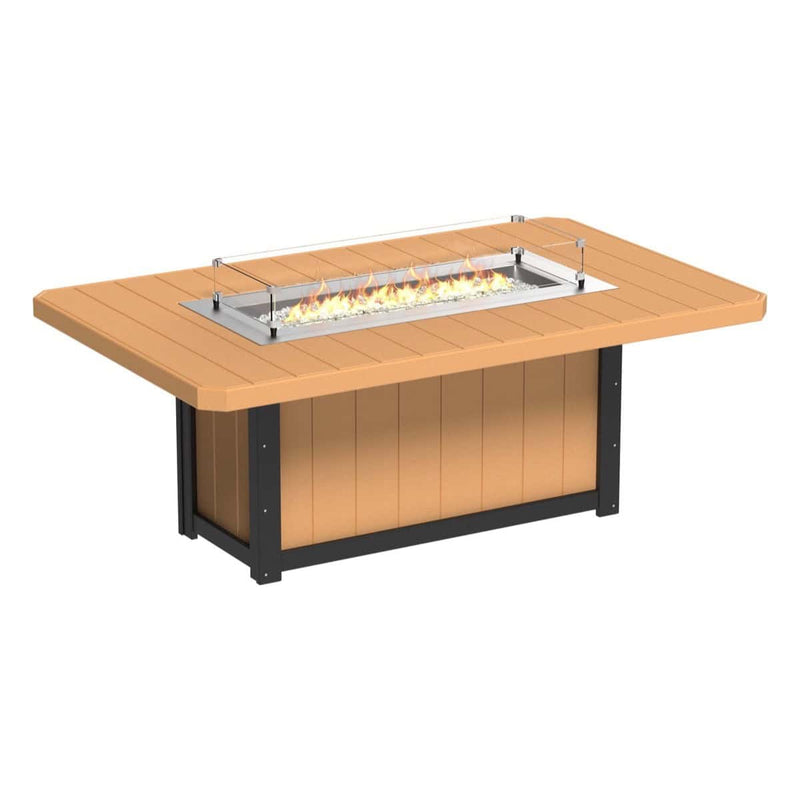 LuxCraft - Lumin Fire Table 79" Rectangular