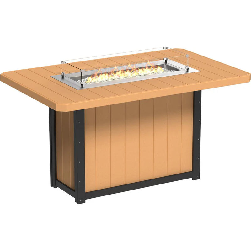 LuxCraft - Lumin Fire Table 79" Rectangular