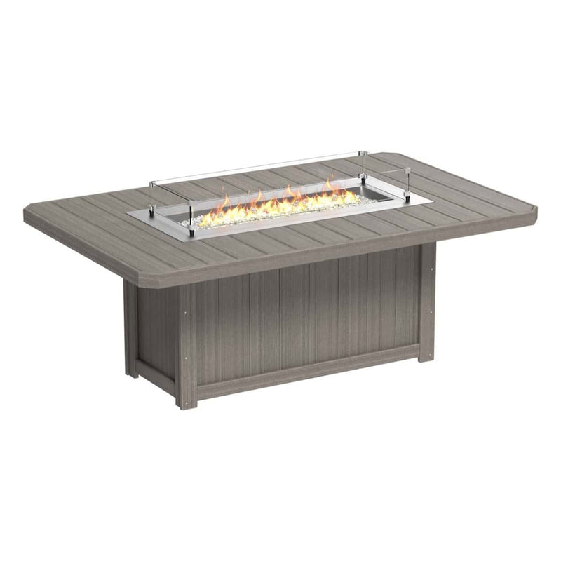 LuxCraft - Lumin Fire Table 79" Rectangular