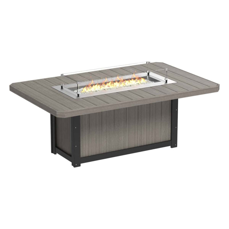 LuxCraft - Lumin Fire Table 79" Rectangular