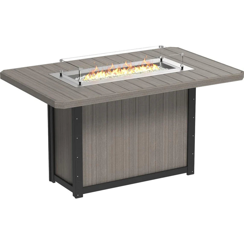 LuxCraft - Lumin Fire Table 79" Rectangular