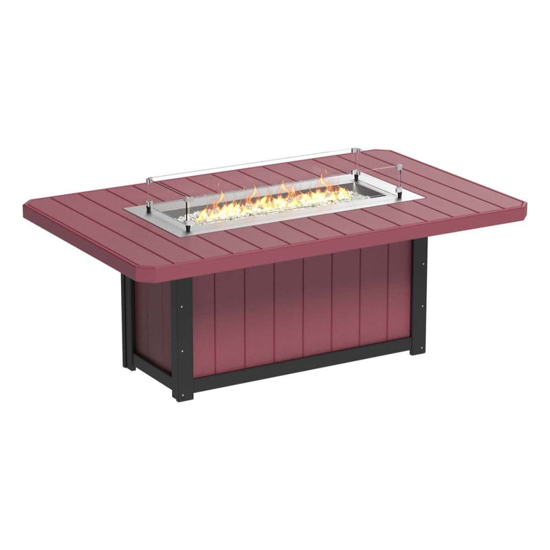 LuxCraft - Lumin Fire Table 79" Rectangular