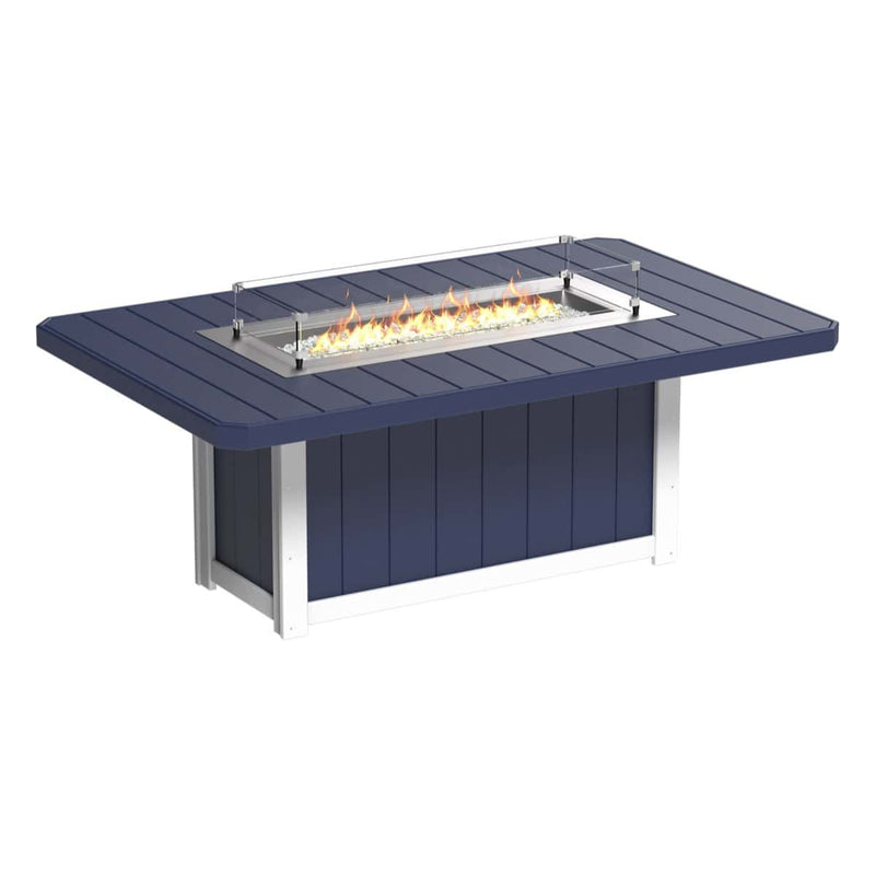 LuxCraft - Lumin Fire Table 79" Rectangular