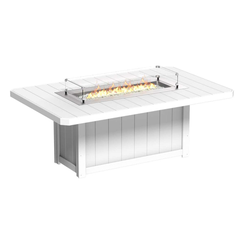 LuxCraft - Lumin Fire Table 79" Rectangular