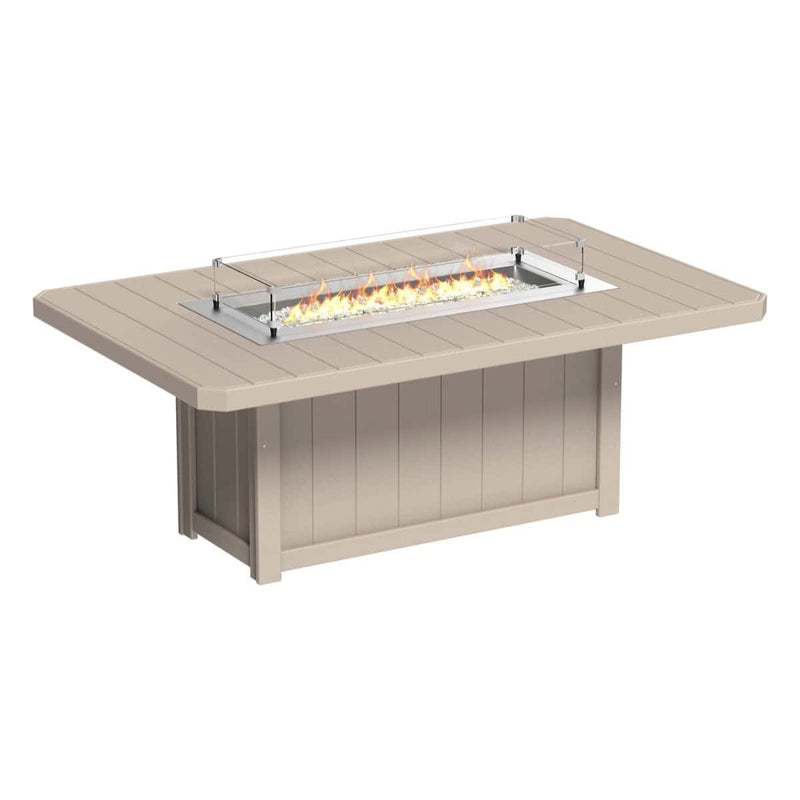 LuxCraft - Lumin Fire Table 79" Rectangular