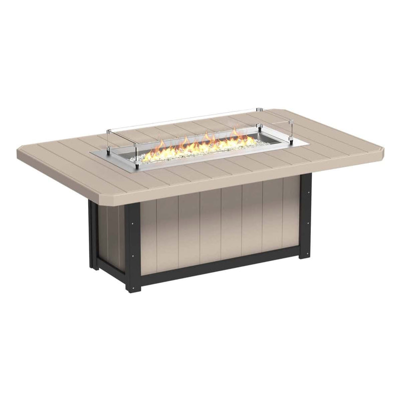 LuxCraft - Lumin Fire Table 79" Rectangular