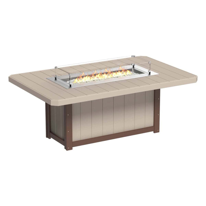 LuxCraft - Lumin Fire Table 79" Rectangular