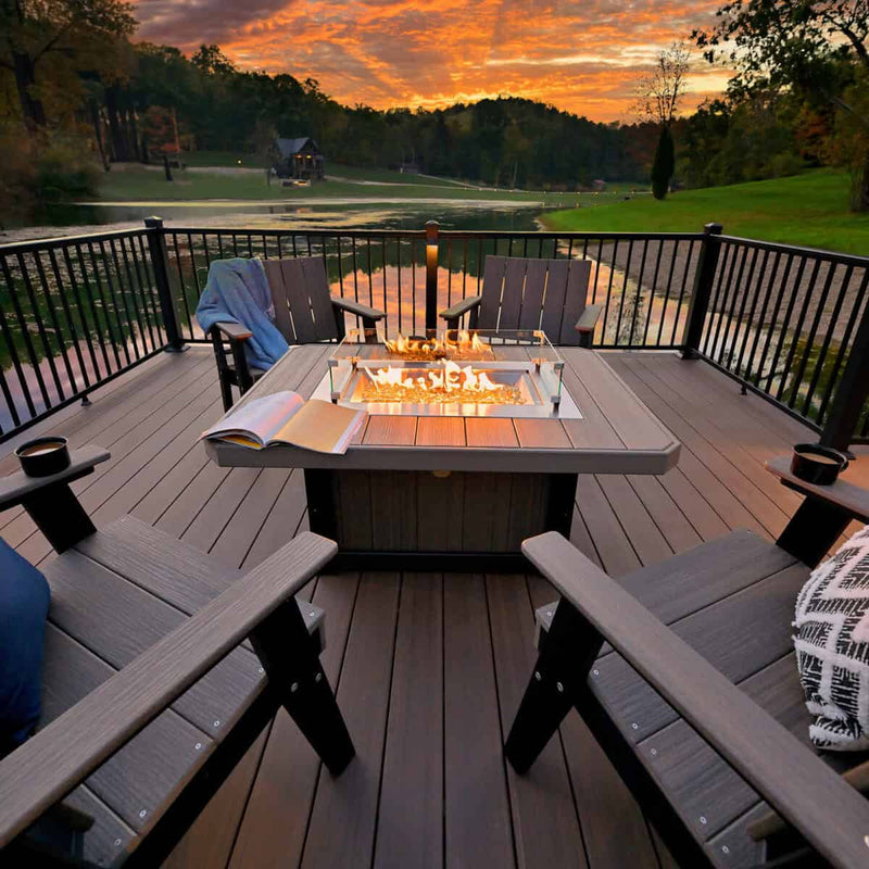 LuxCraft - Lumin Fire Pit 51" Rectangular