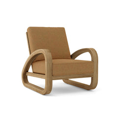 Anderson Teak Malaga Deep Seating Lounge Chair – Teak Sunbrella Cushion"