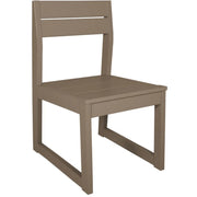 Brown chair on a white background