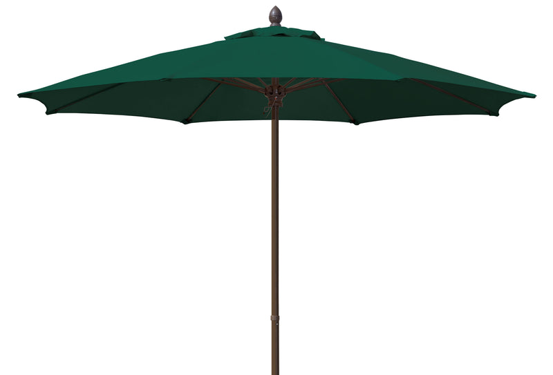 Fiberbuilt 9FT Octagon Patio Umbrella with Dyed-Poly Canopy