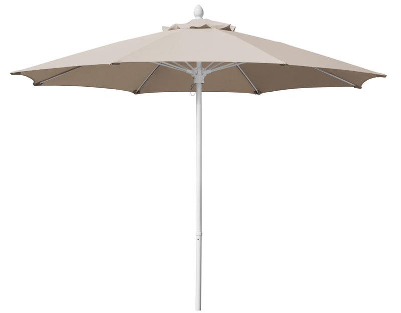Fiberbuilt 9FT Octagon Patio Umbrella with Dyed-Poly Canopy