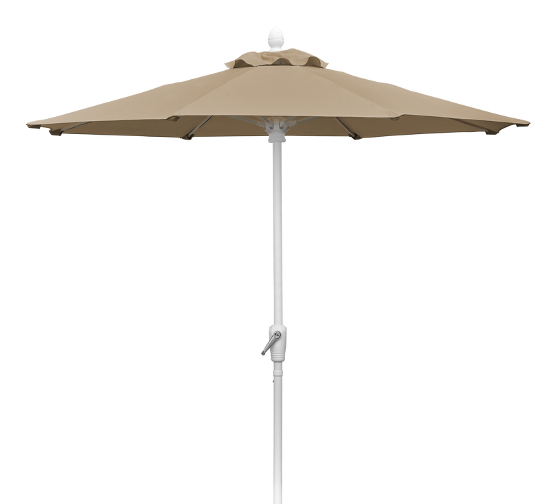 Fiberbuilt 7.5FT Octagon Patio Umbrella with Dyed-Poly Canopy
