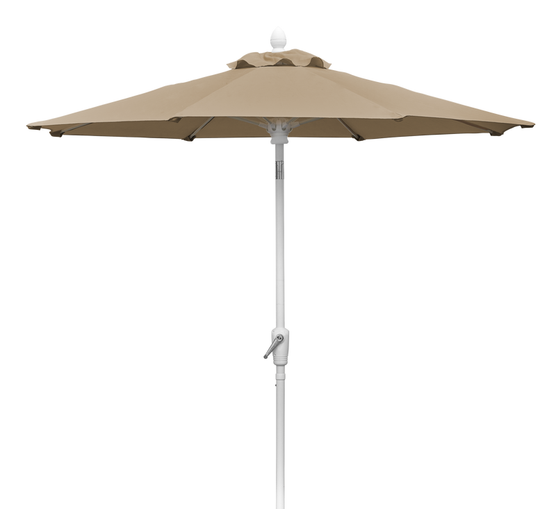Fiberbuilt 7.5FT Octagon Patio Umbrella with Dyed-Poly Canopy