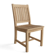 Anderson Teak Rialto Dining Chair on white background.  