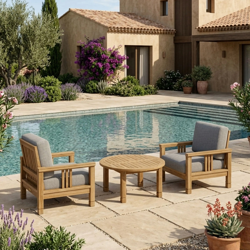 Anderson Teak - SouthBay Deep Seating Collection 3-Piece (Set A)