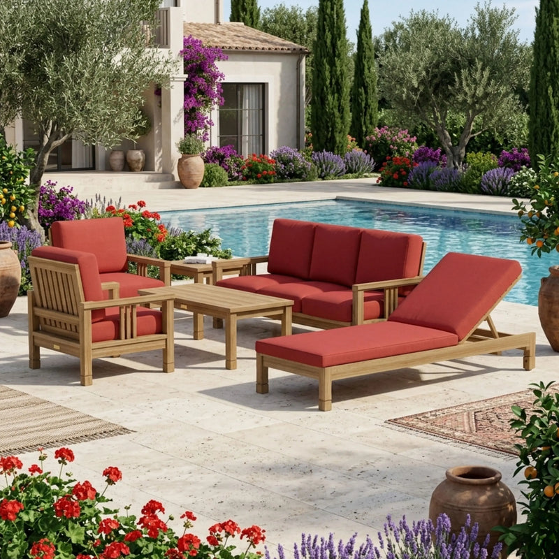 Anderson Teak - SouthBay Deep Seating Collection 6-Piece (Set B)