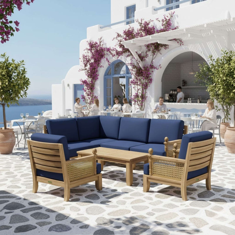 Anderson Teak - Luxe Modular Deep Seating 7-Piece Set