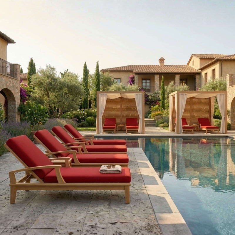 Anderson Teak - Brianna Sun Lounger Set 4-Pieces
