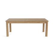 Anderson Teak - Bahama rectangular coffee table on a white background.  