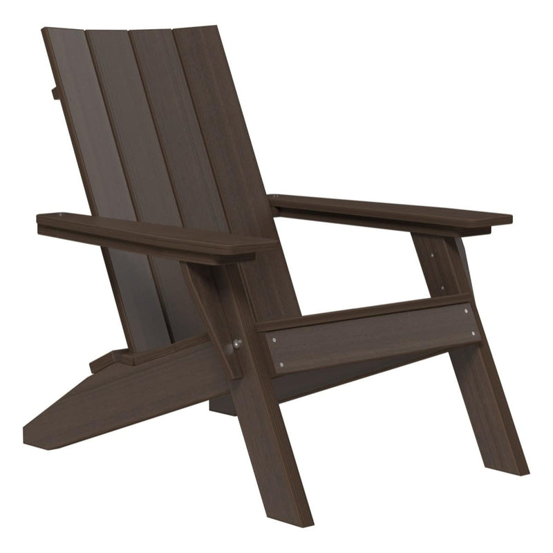 Polywood Adirondack chair on a white background