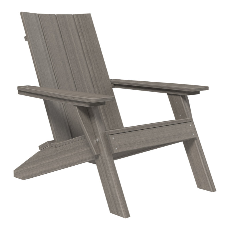 Polywood Adirondack chair on a white background