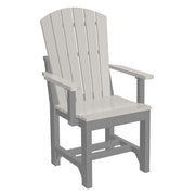 dove gray and slate adirondack arm chair
