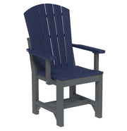patriot blue and slate adirondack arm chair