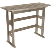 Sequoia woodland brown blue ridge bar height table. 