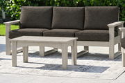 Birch sofa with Spectrum Carbon cushions