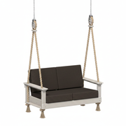 Birch  swing with Spectrum Carbon cushions
