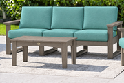 Coastal Gray sofa with corrected Cast Breeze cushions