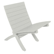 White chair on a white background