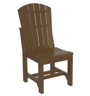 side chair in chestnut brown
